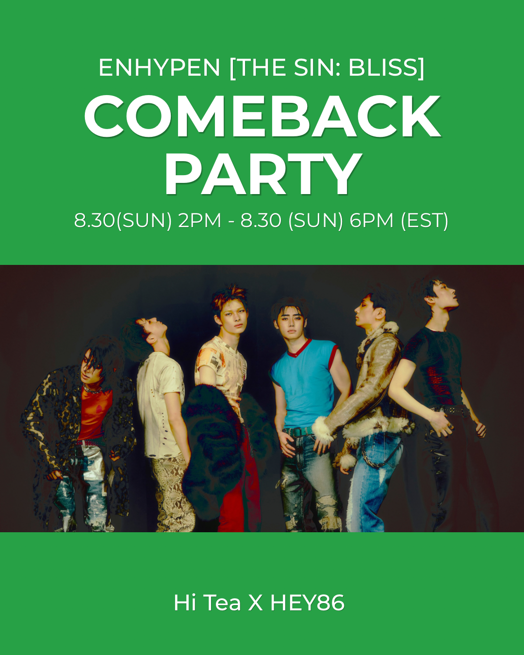 ENHYPEN [THE SIN : BLISS] Comeback Party Event