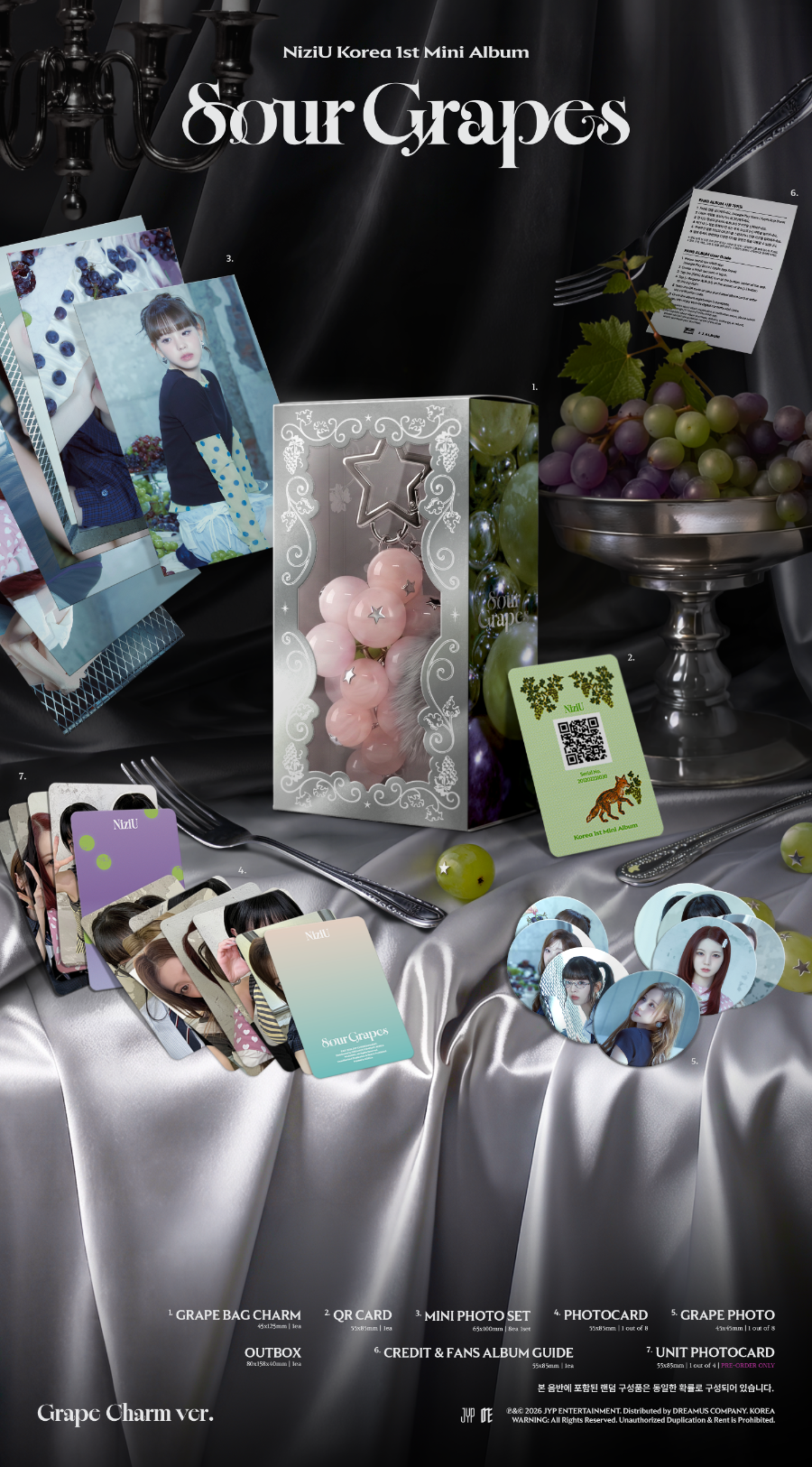 NiziU - Sour Grapes [Grape Charm Ver.]