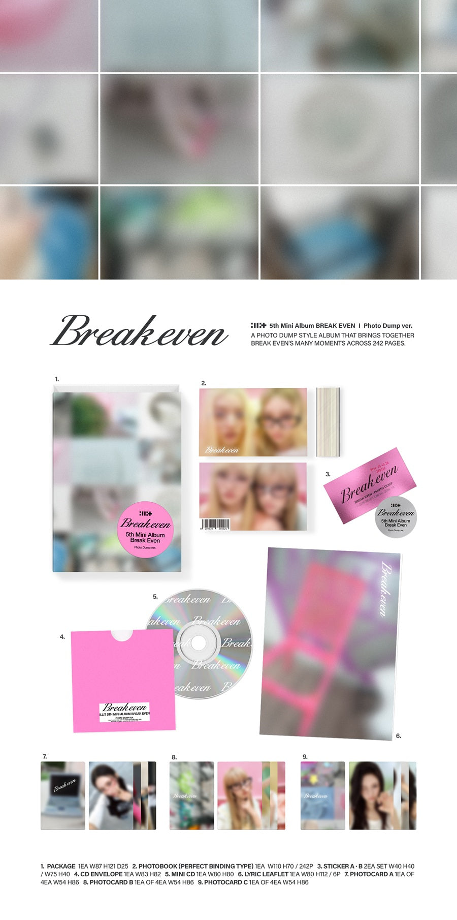 ILLIT – BREAK EVEN [Photo Dump Ver.]