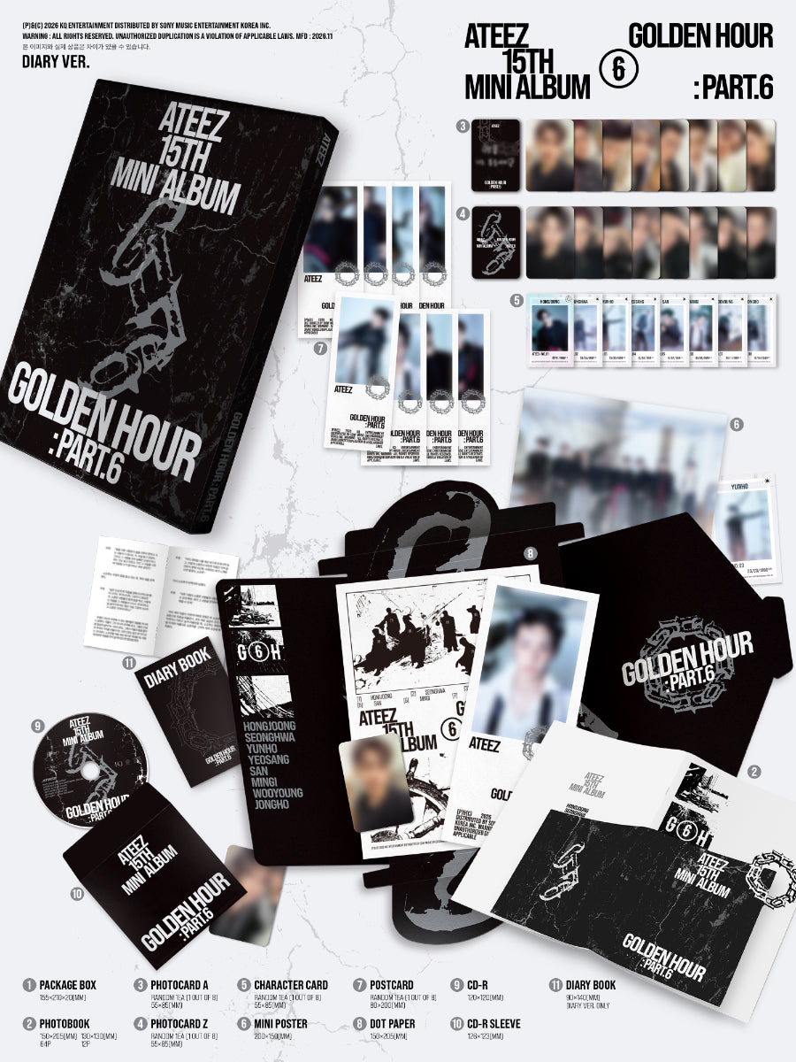 ATEEZ – GOLDEN HOUR : Part.6