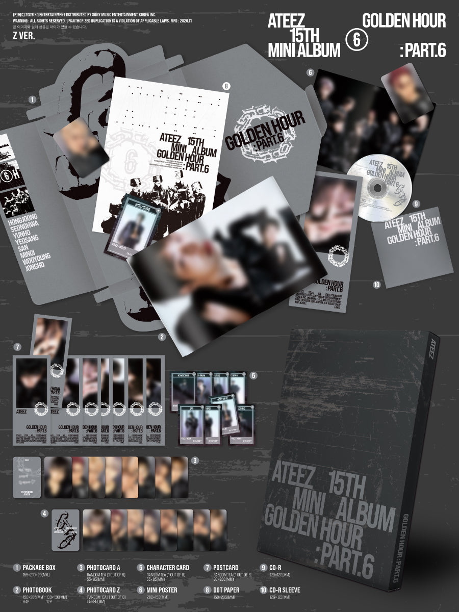 ATEEZ – GOLDEN HOUR : Part.6