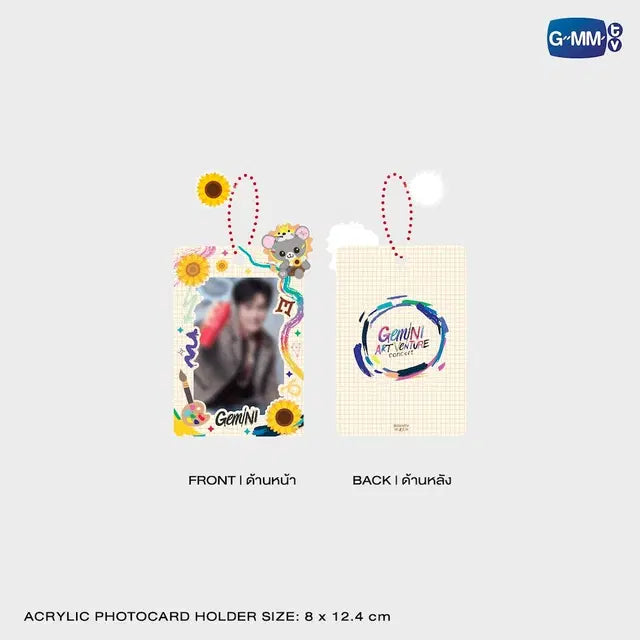 LOOK KHUNNOO ACRYLIC CARD HOLDER (GEMINI VERSION)