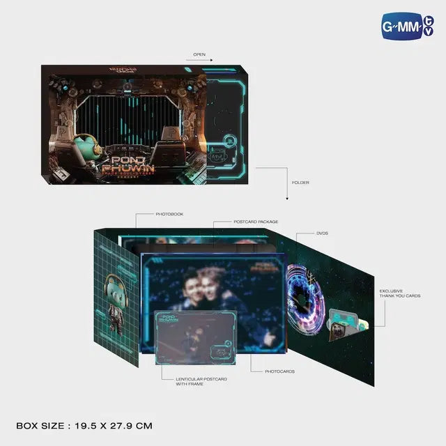 POND PHUWIN – Space Soul-Dyssey Concert DVD Boxset | Pre-Order