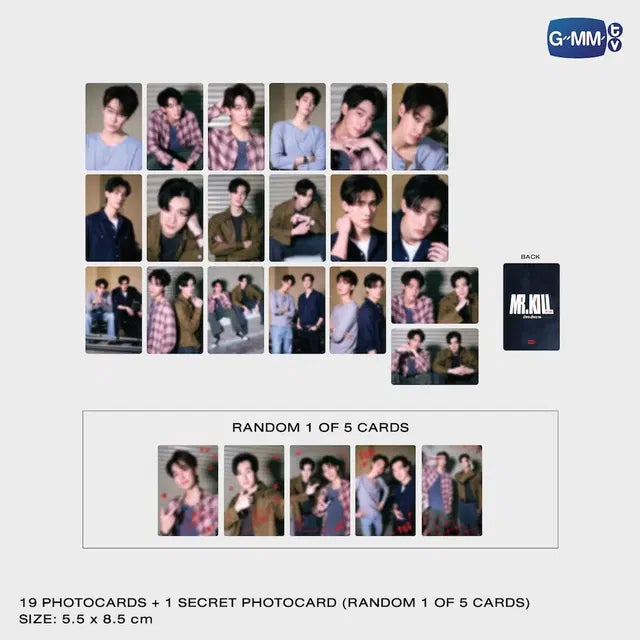 MR.KILL มังงะสั่งตาย COLLECTIBLE CARD SET | ON-SCENE EDITION