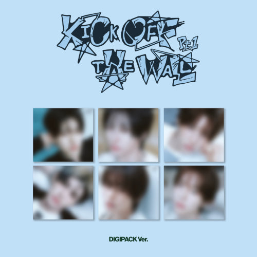 킥플립(KickFlip) - KICK OFF THE WALL Pt.1 [DIGIPACK Ver. - Random Cover] + MusicKorea Benefit