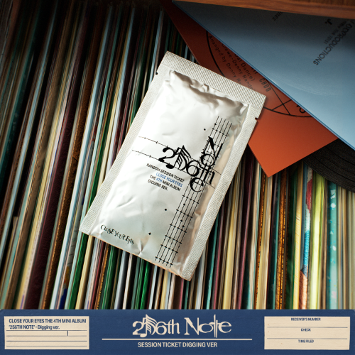 CLOSE YOUR EYES – 256th Note Album (Digging Ver.) | Pre-Order