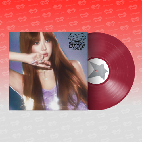 LE SSERAFIM - Made My Night [Vinyl - WARM RED Ver.]