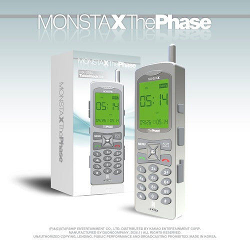MONSTA X - The Phase [MX-0514 Table Clock ver.]